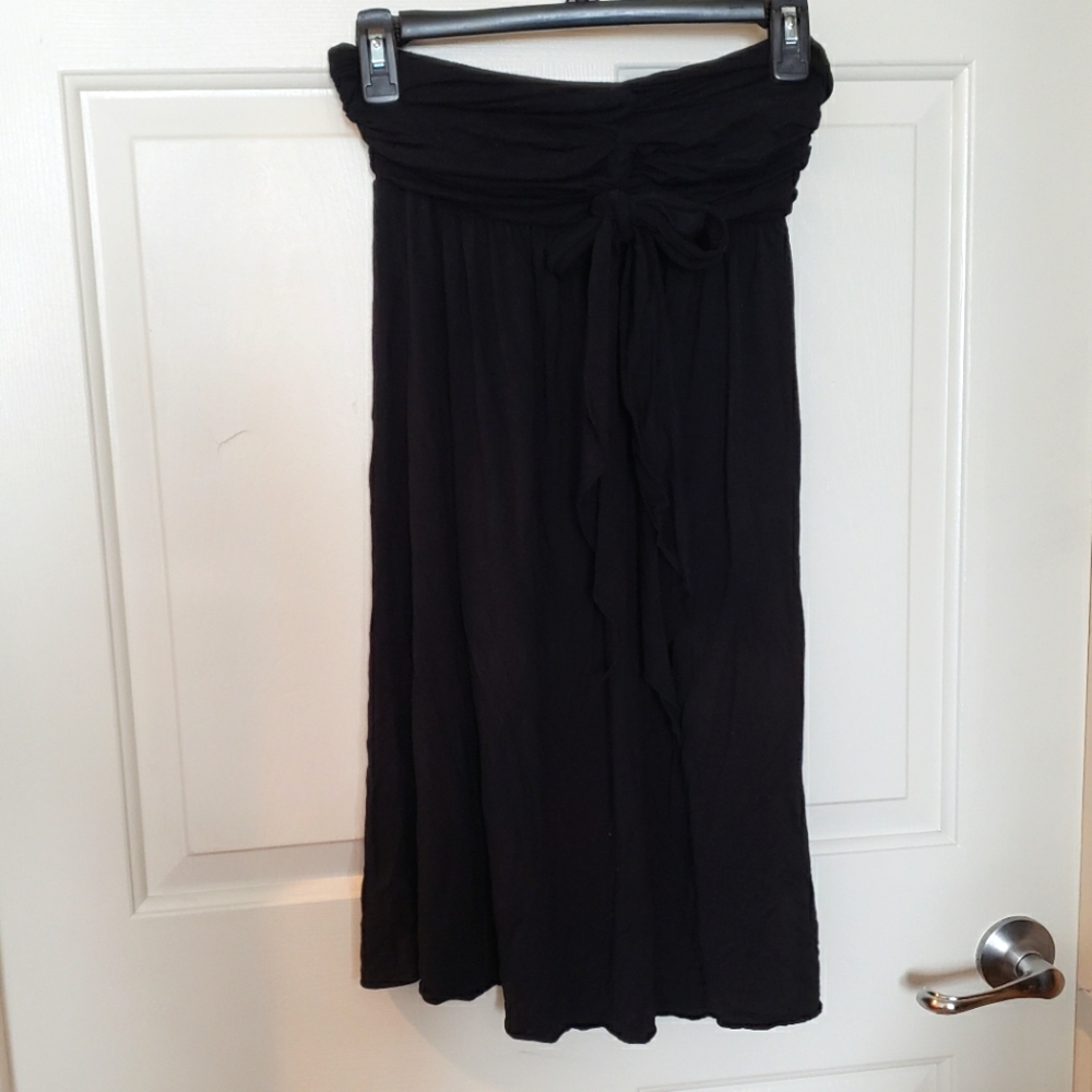 Express Black Strapless Dress, XSmall
